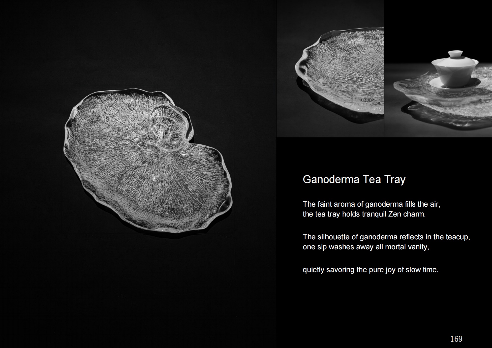 Ganoderma Tea Tray